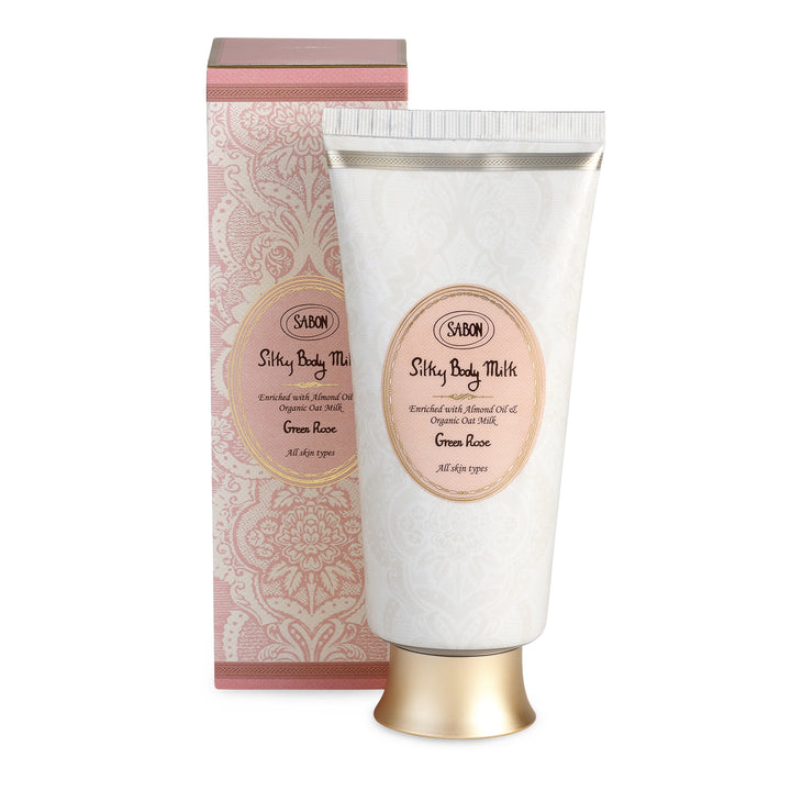 Silky Body Milk Tube Green Rose