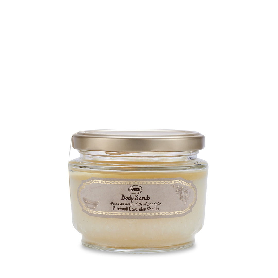 Body Scrub Patchouli Lavender Vanilla