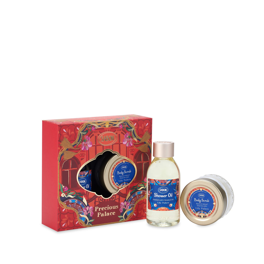 Lily Palace Kit - Shower Oil & Body Scrub