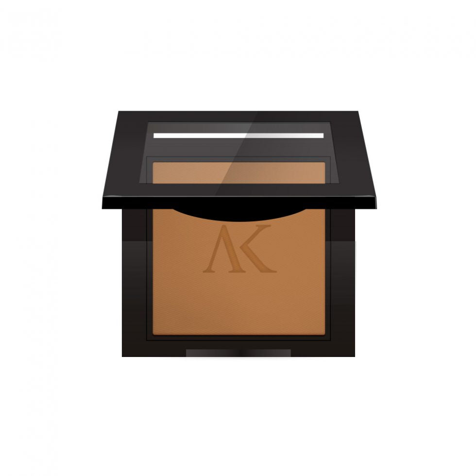AK Simone Belli Compact Powder Shade Medium Gold