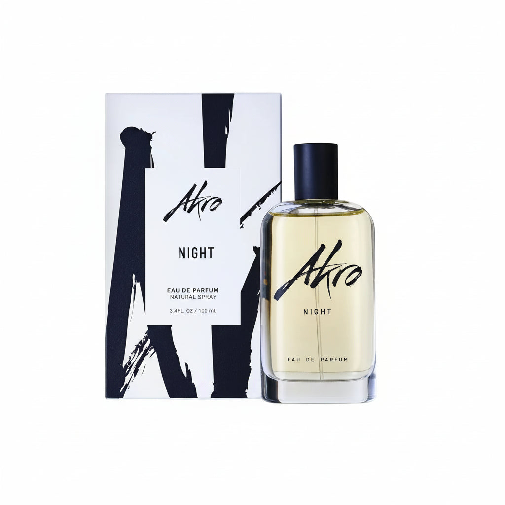 Akro Night Eau De Parfum Packaging