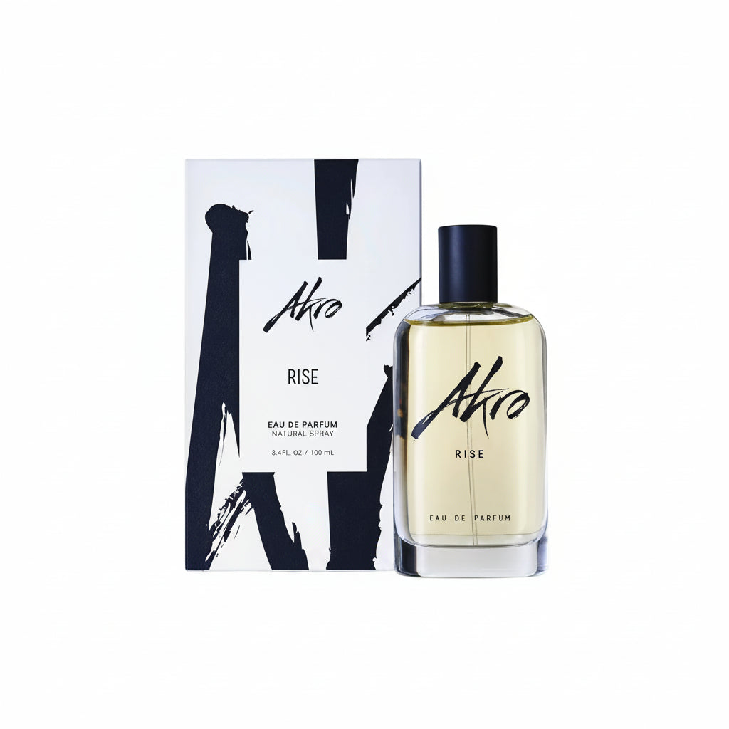 Akro Rise Eau De Parfum Packaging