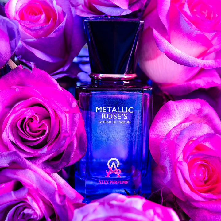 Alex Perfume Metallic Rose's Eau De Parfum Imagery 1