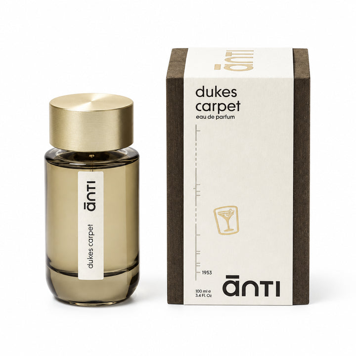 Anti Dukes Carpet Eau de Parfum Bottle & Box