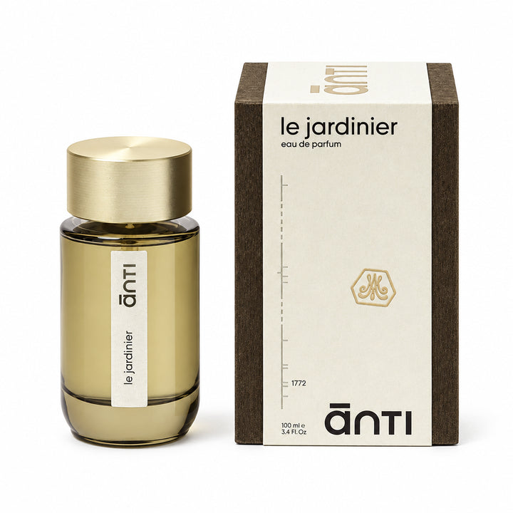 Anti Le Jardinier Eau de Parfum Bottle & Box