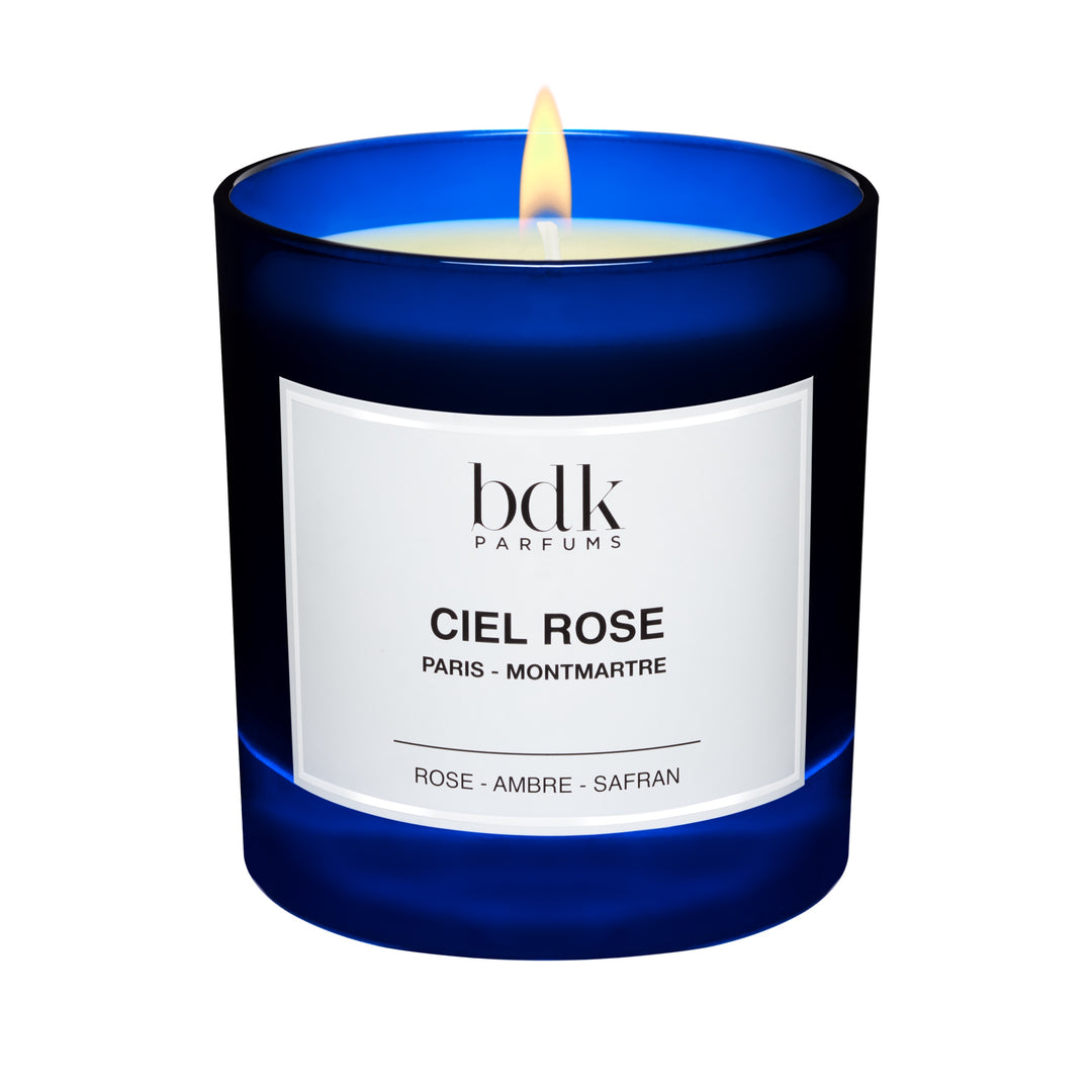BDK Ciel Rose Candle Lighted