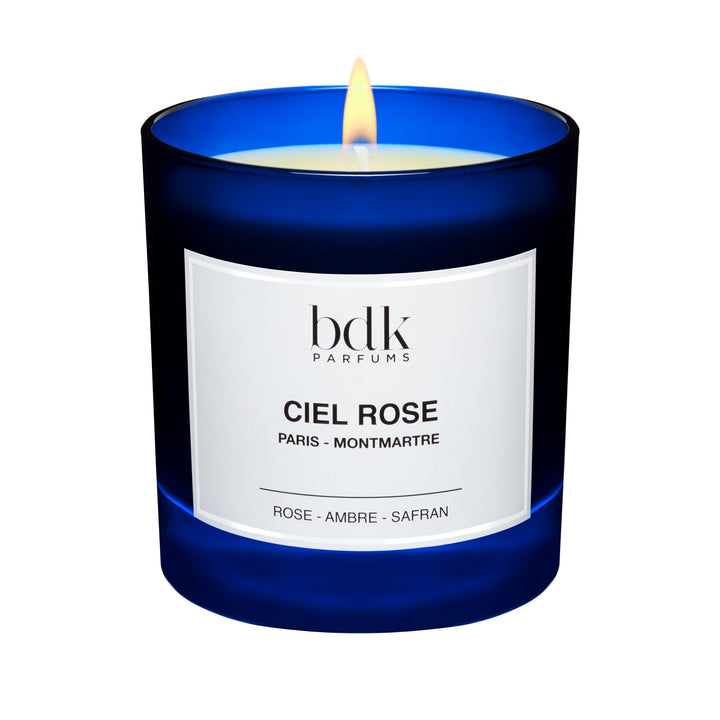 BDK Ciel Rose Candle Lighted