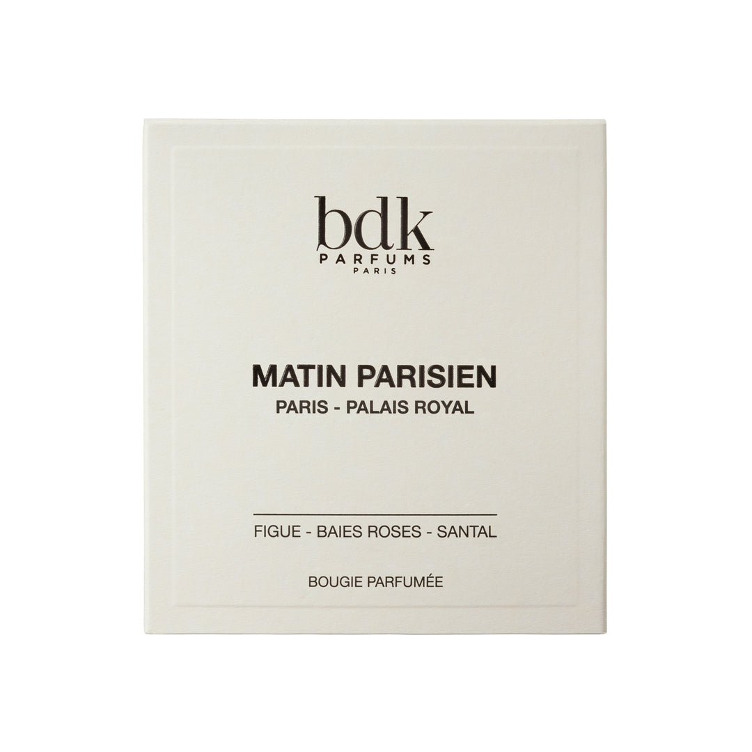 BDK Matin Parisien Candle Box Front