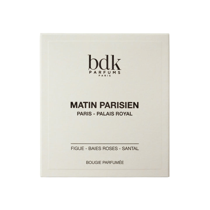 BDK Matin Parisien Candle Box Front