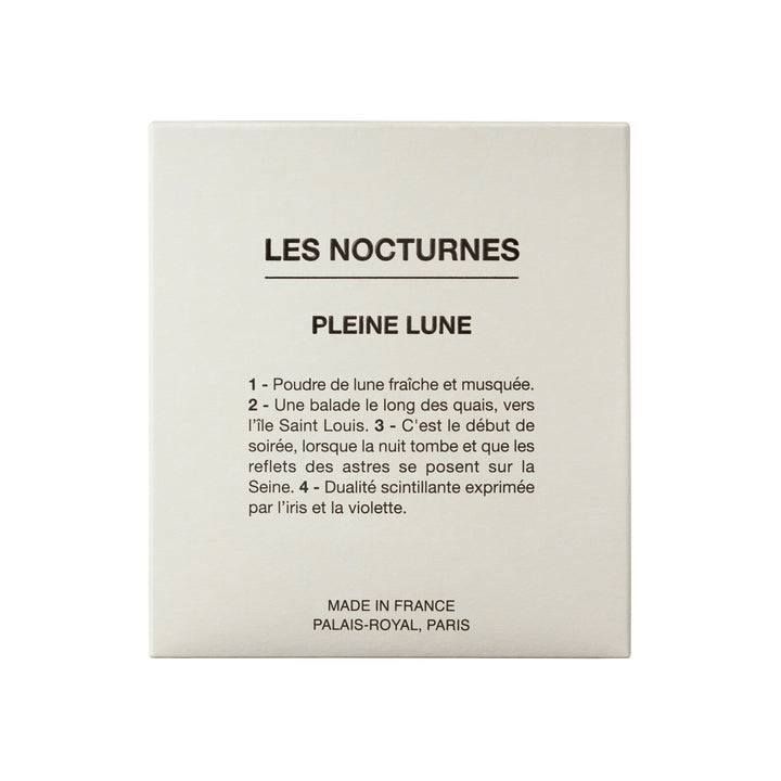 BDK Pleine Lune Candle Box Scent Details