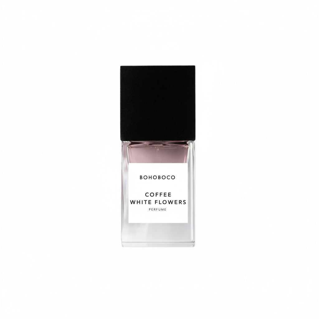 Bohoboco Coffee White Flowers Perfume Bottle