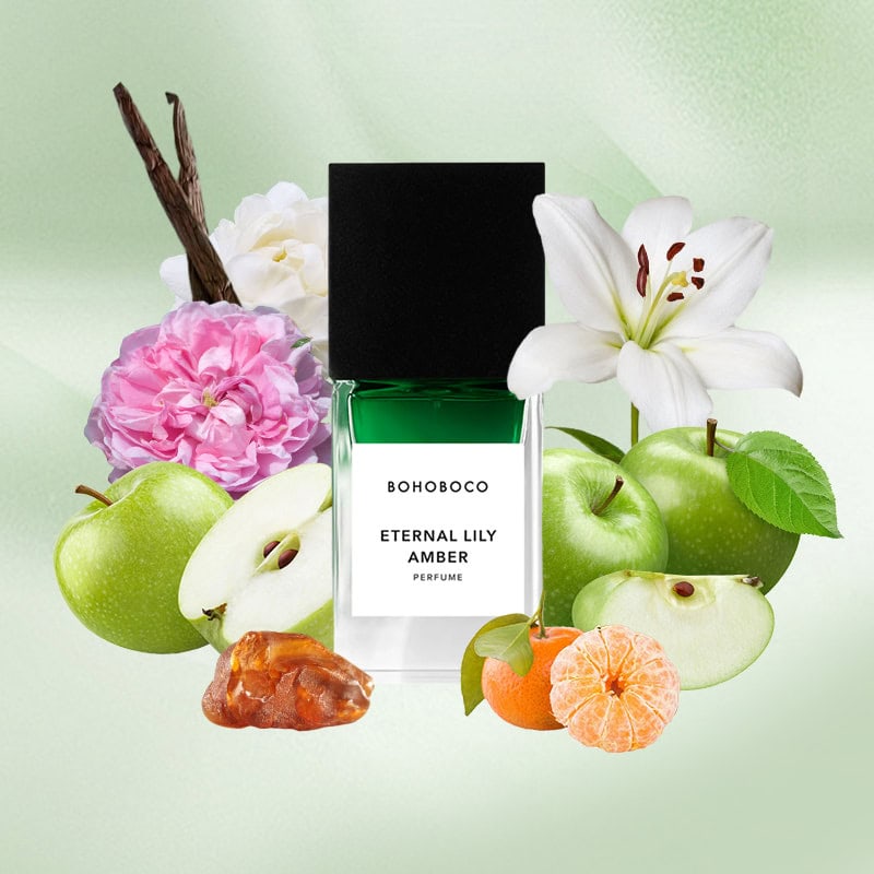 Bohoboco Eternal Lily Amber Perfume Visual