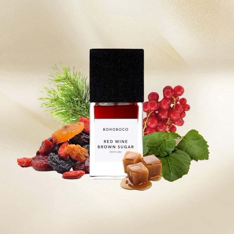 Bohoboco Red Wine Brown Sugar Eau de Parfum Visual