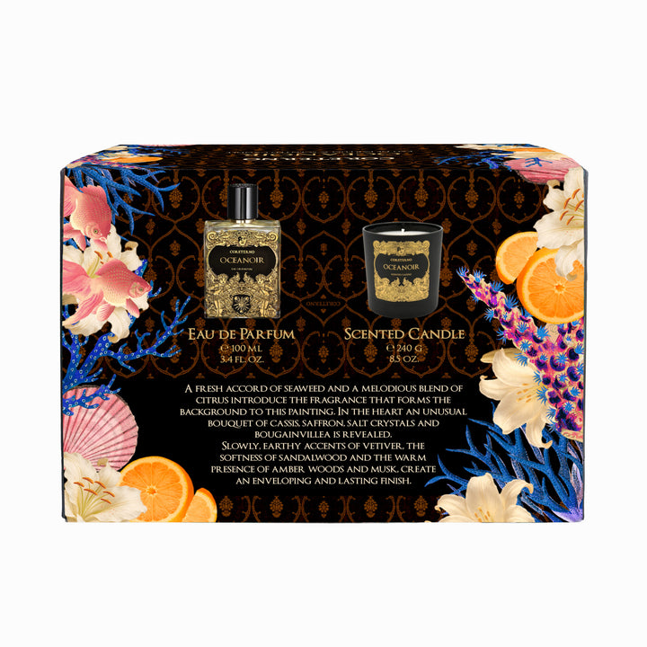 Core Eterno Oceanoir - Combo Profumo & Candela Box Retro