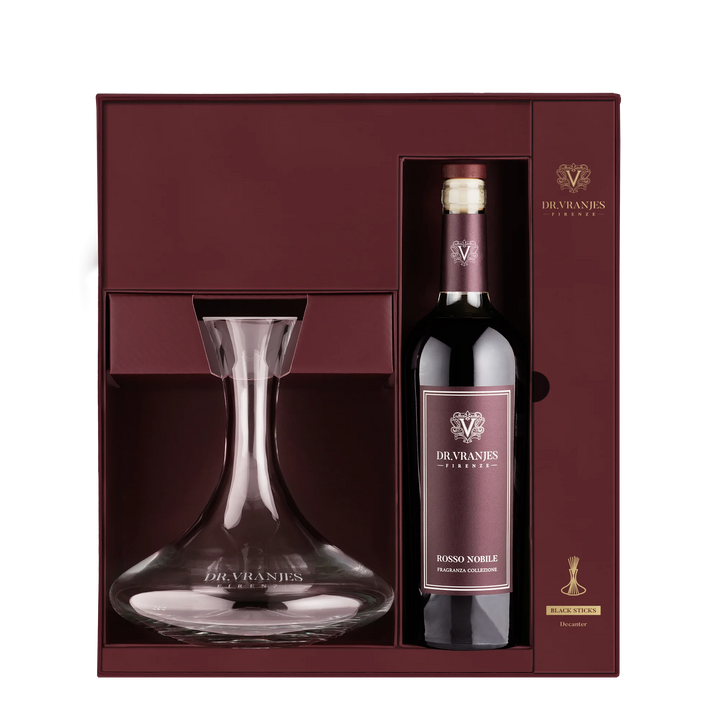 Decanter Rosso Nobile e Bottiglia Bordolese 750 ml