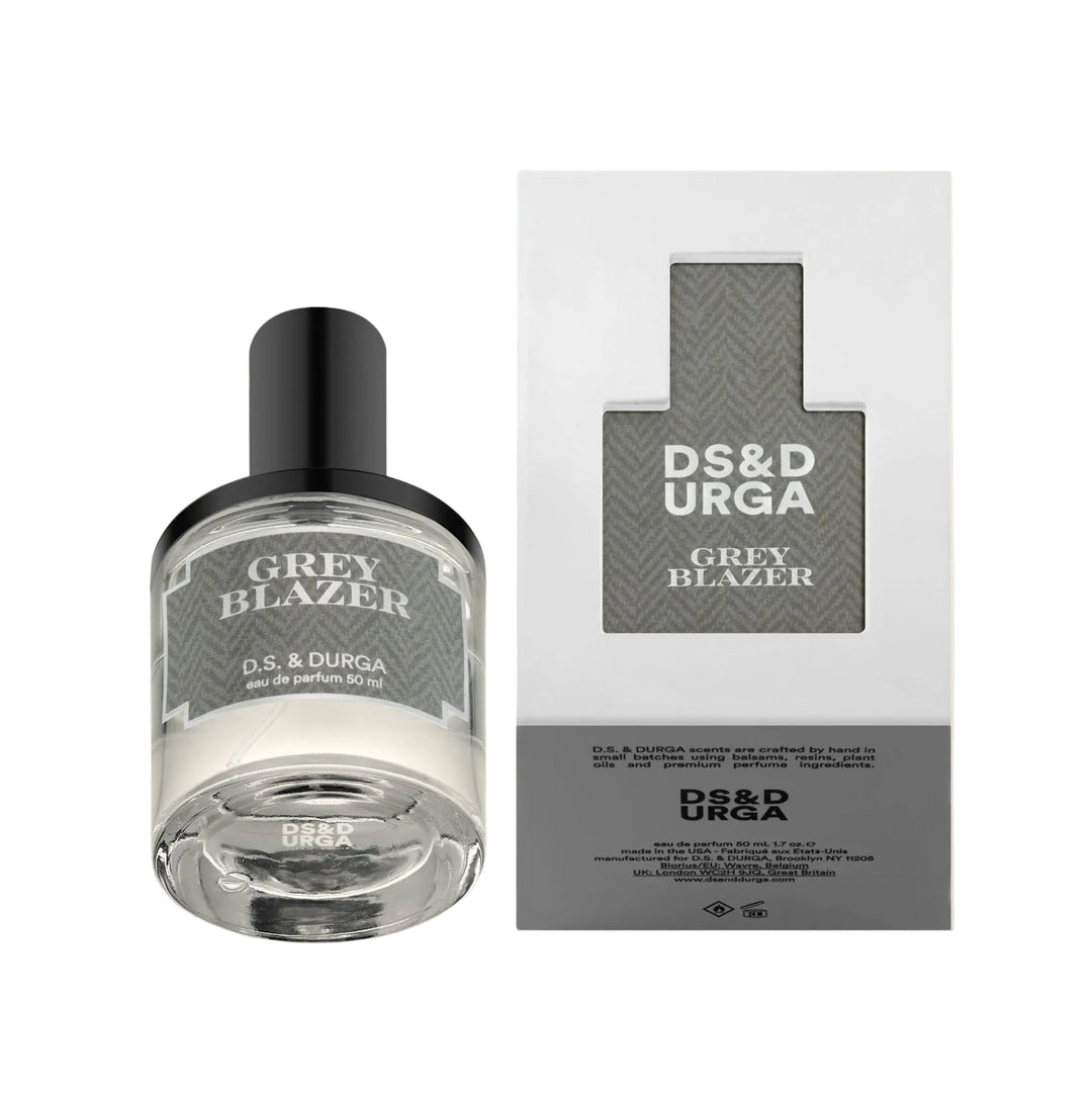 DS Durga Grey Blazer Bottle & Box