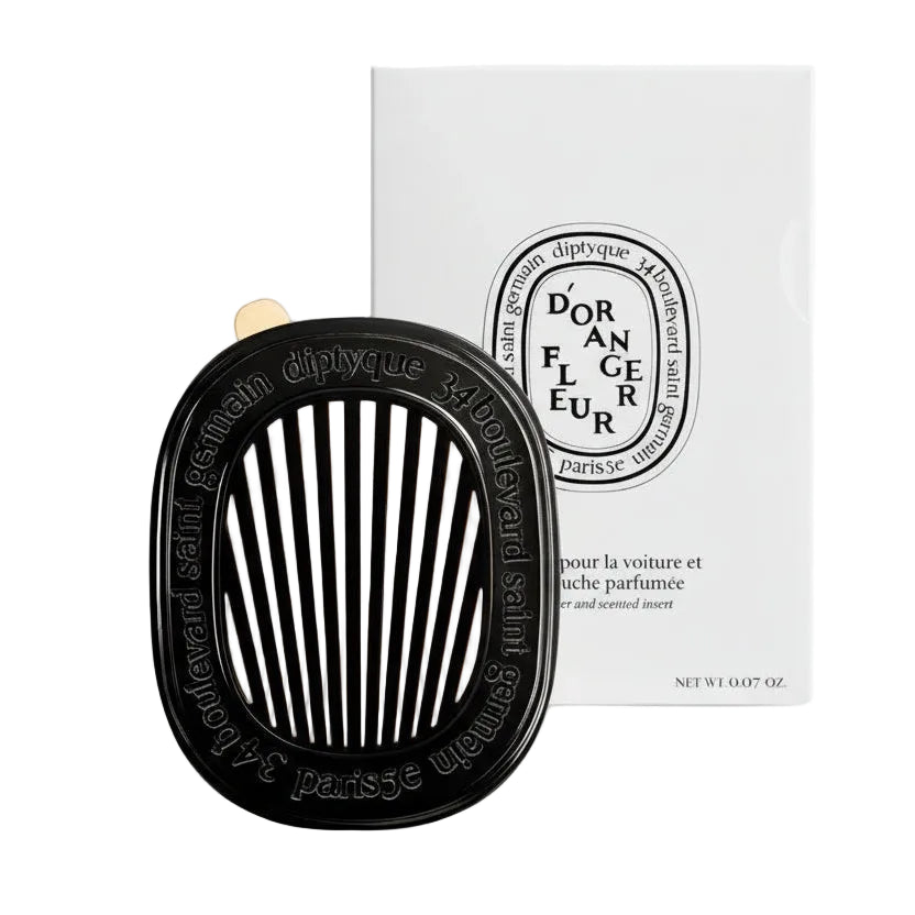 Diptyque Profumatore Auto con Cartuccia Fleur D'Oranger