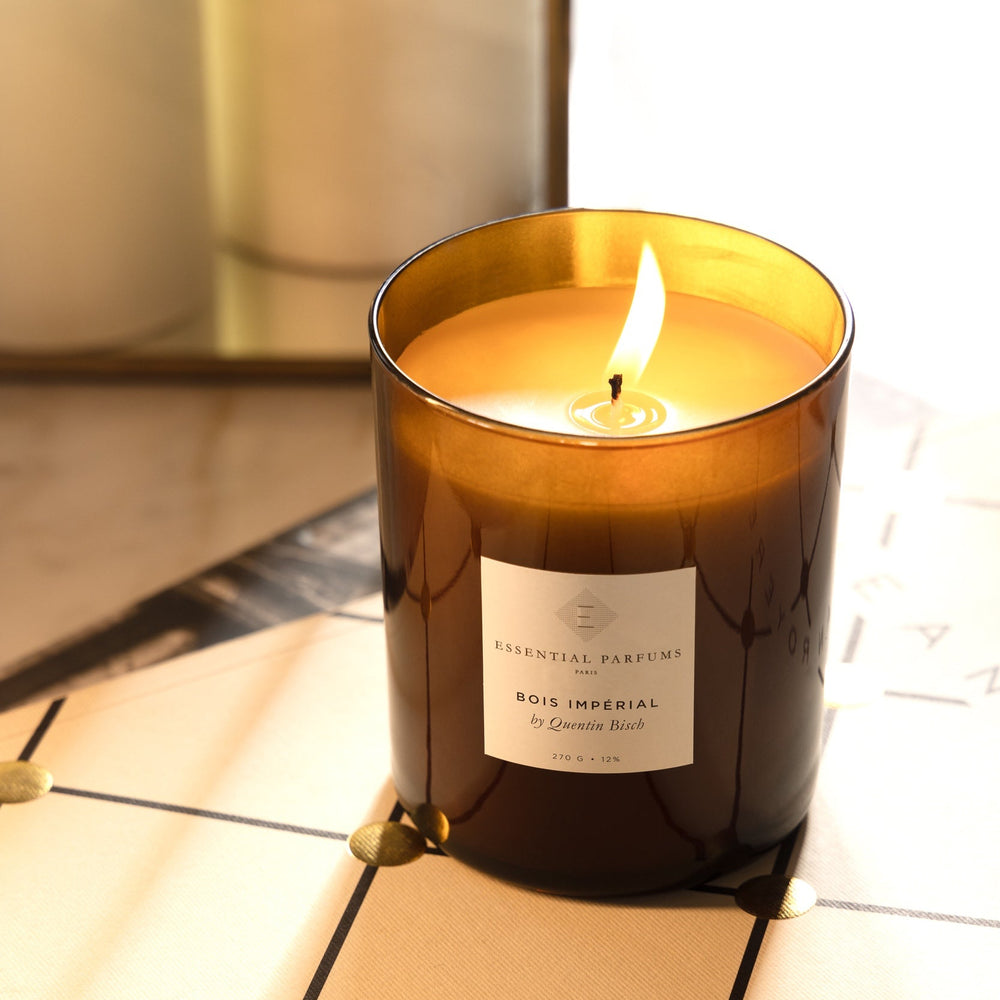 ESSENTIAL PARFUMS Bois Imperial Candle Visual