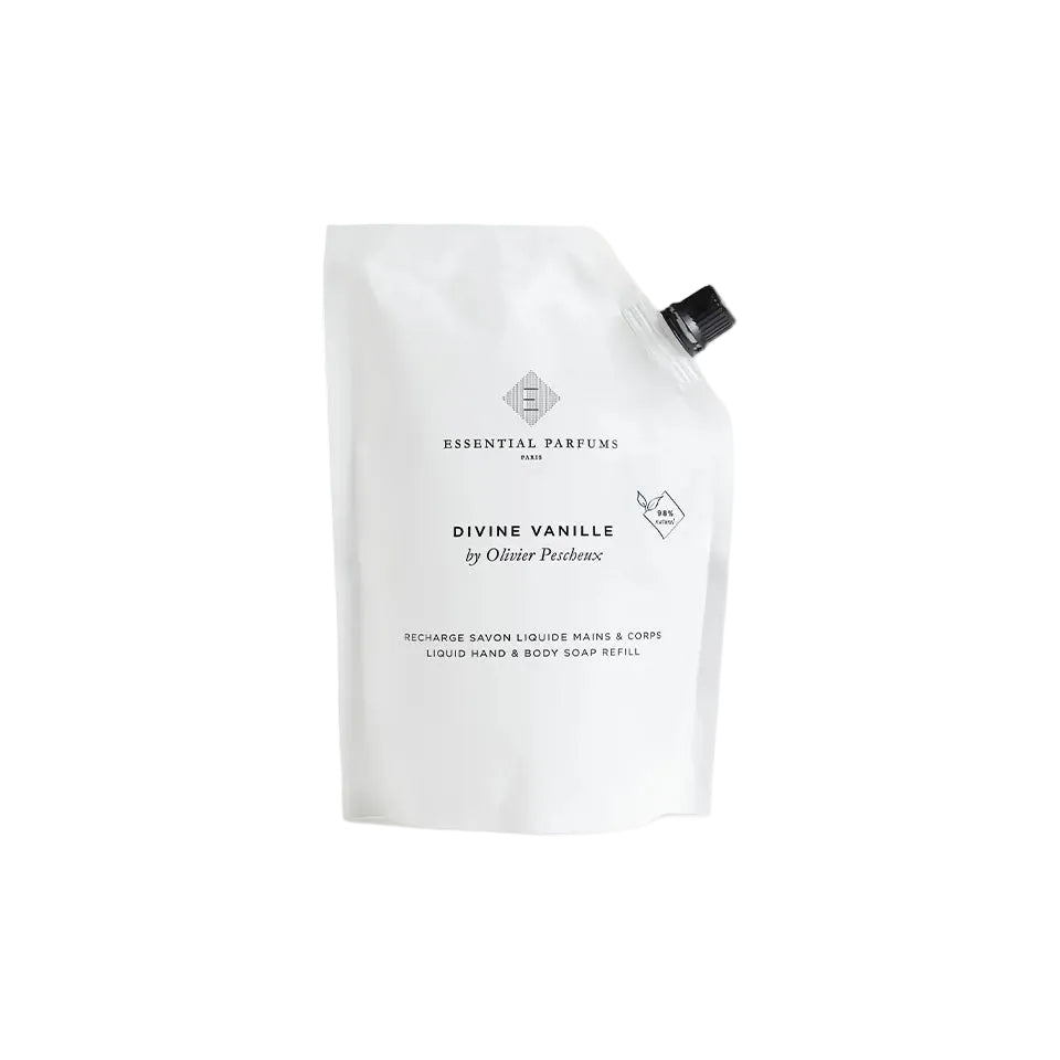 ESSENTIAL PARFUMS Divine Vanille Hand & Body Soap Ricarica