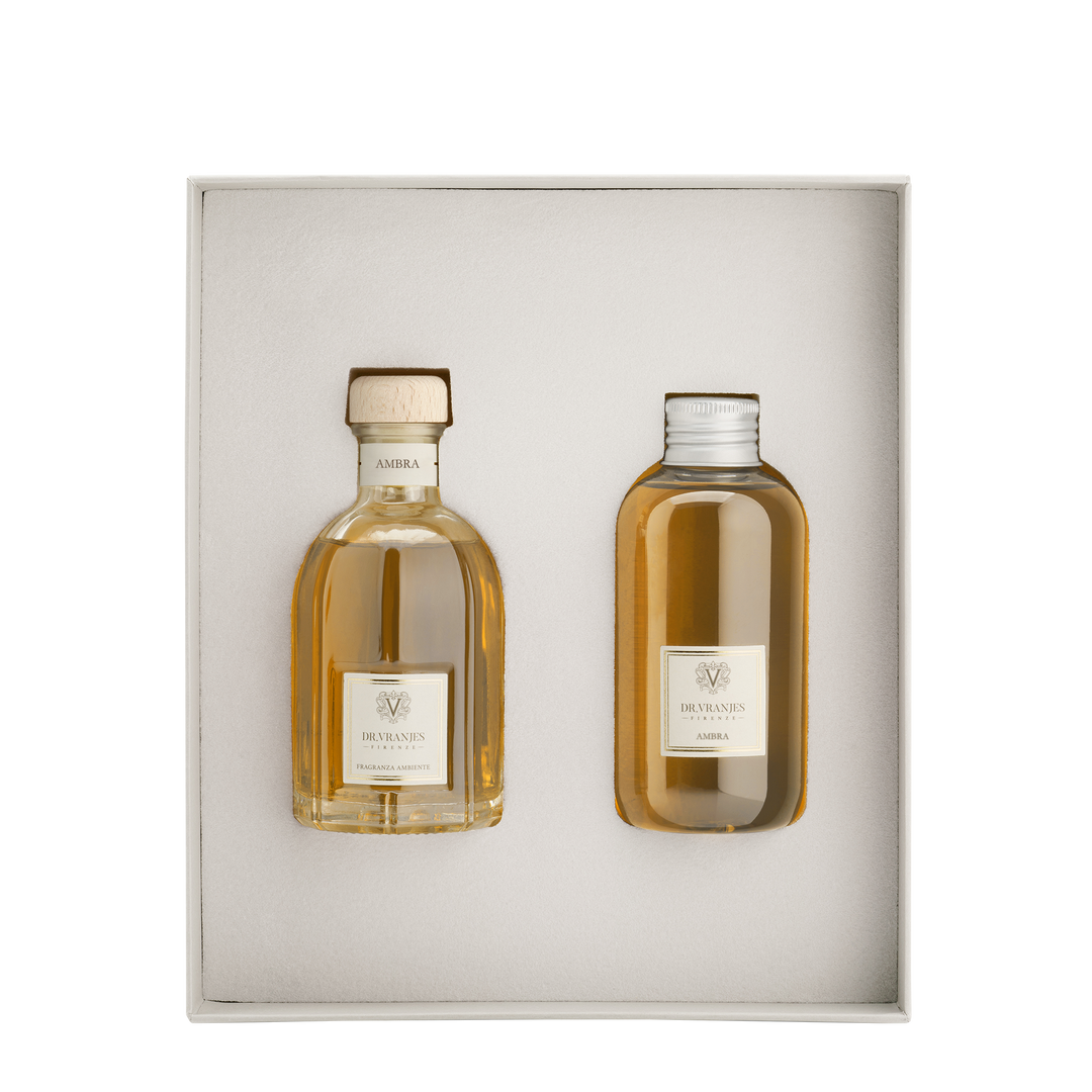 Diffusore Ambra 100 ml con Ricarica 150 ml