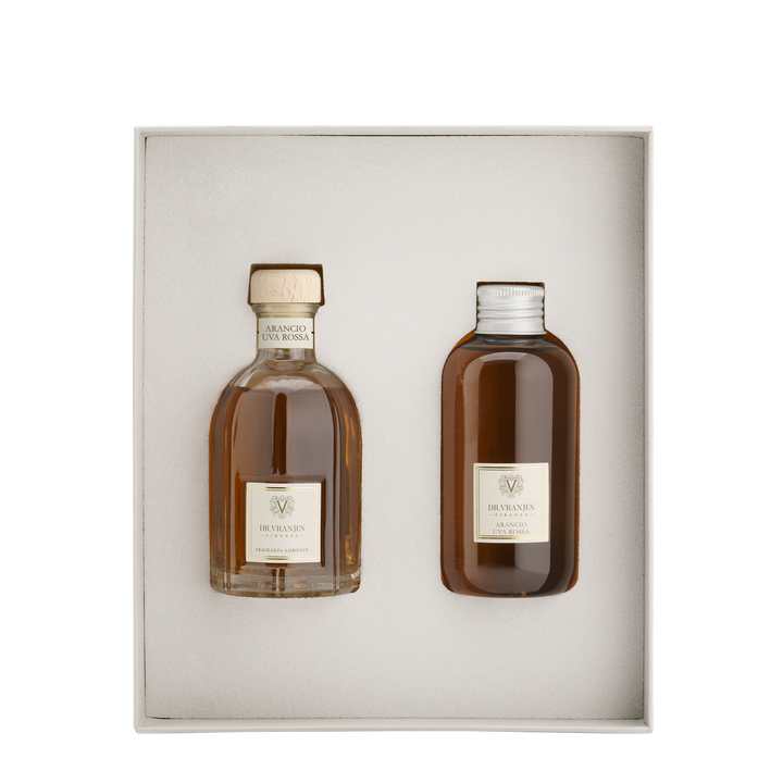Diffusore Arancio Uva Rossa 100 ml con Ricarica 150 ml