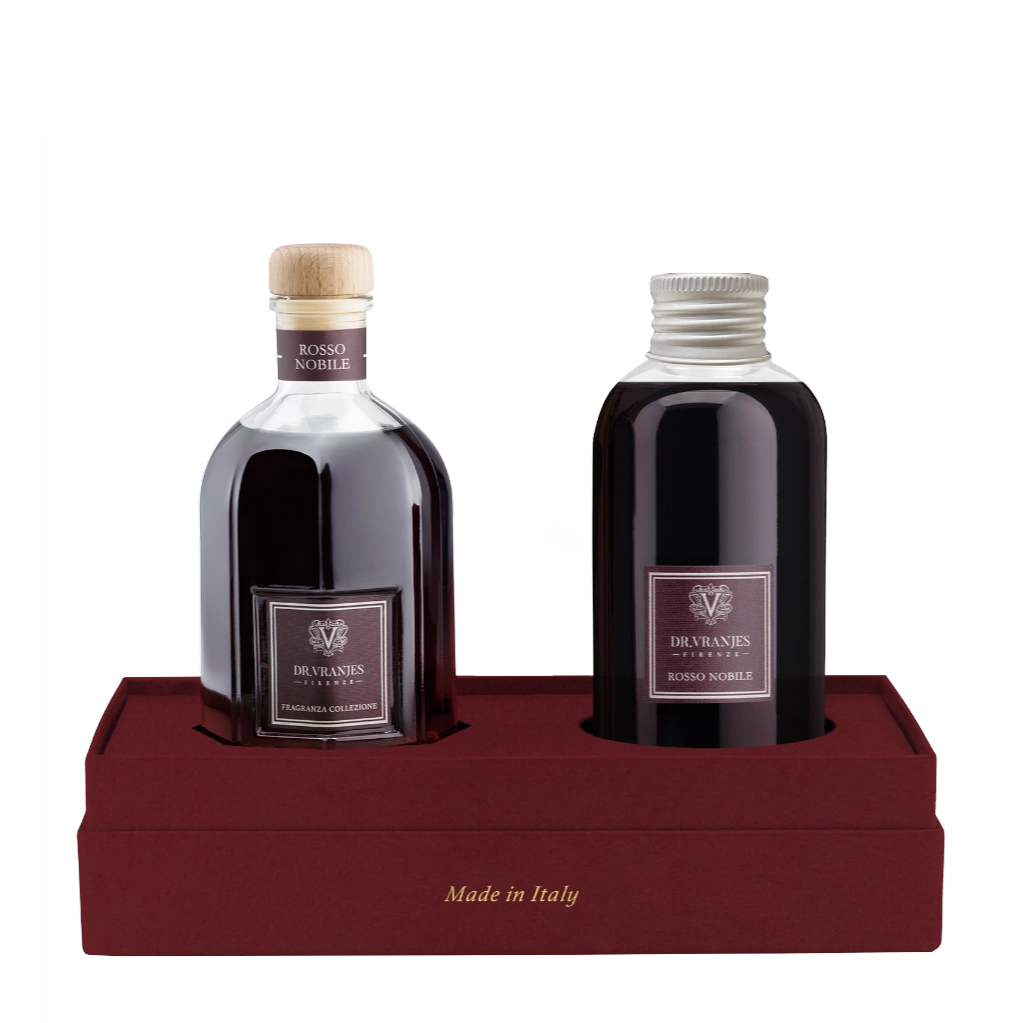 Diffusore Rosso Nobile 100 ml con Ricarica 150 ml
