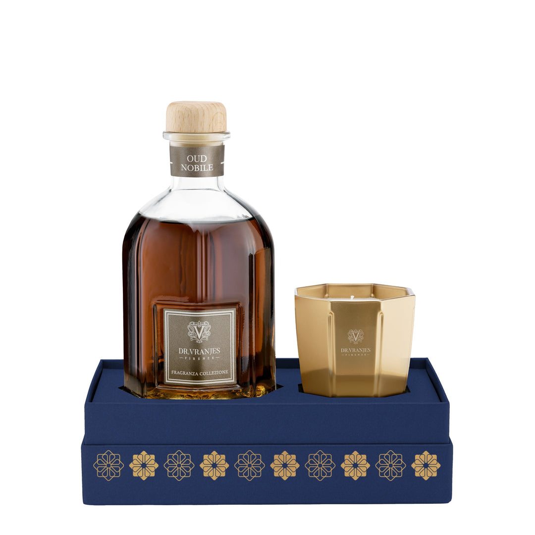 Diffusore Oud Nobile 250 ml e Candela XS