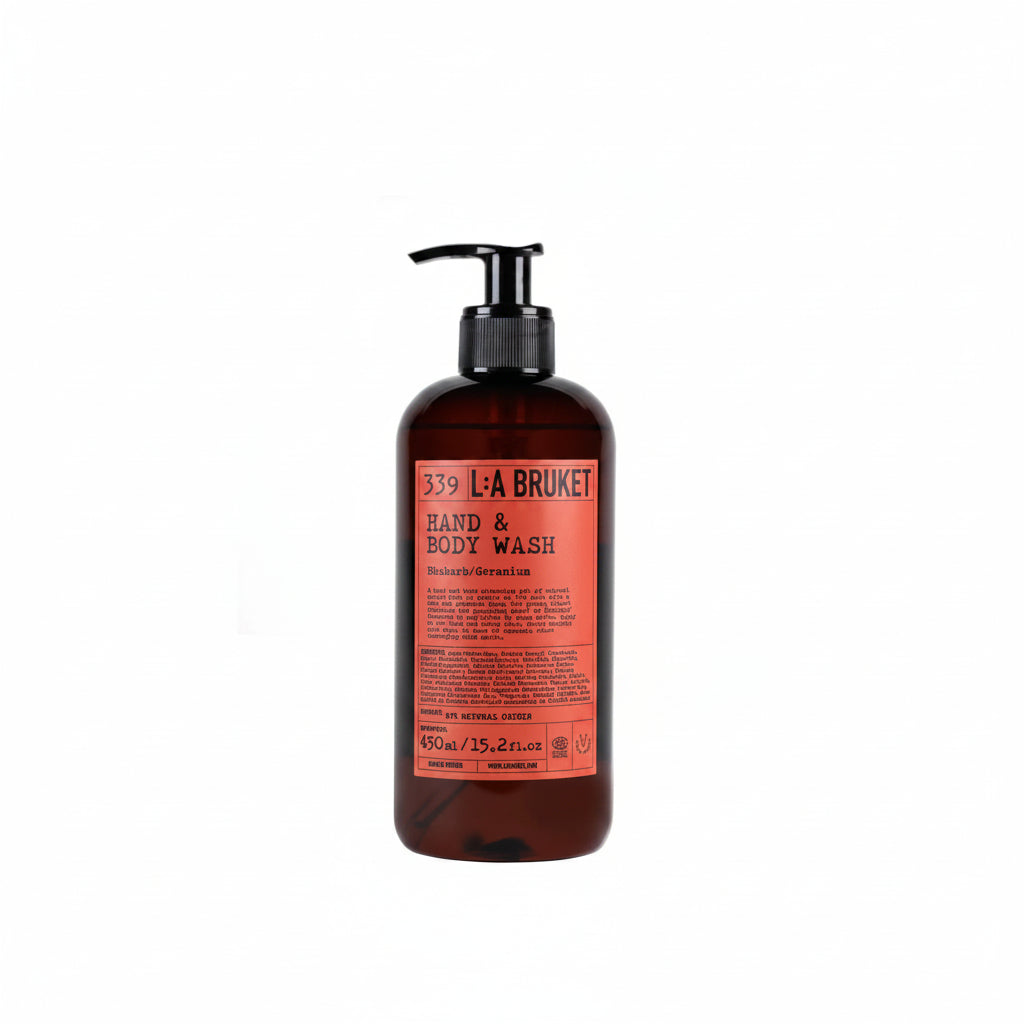 LA BRUKET 339 Hand & Body Wash - Rhubarb Geranium