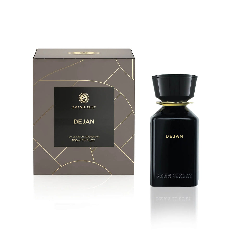 Oman Luxury Dejan Eau de Parfum Bottle & Box
