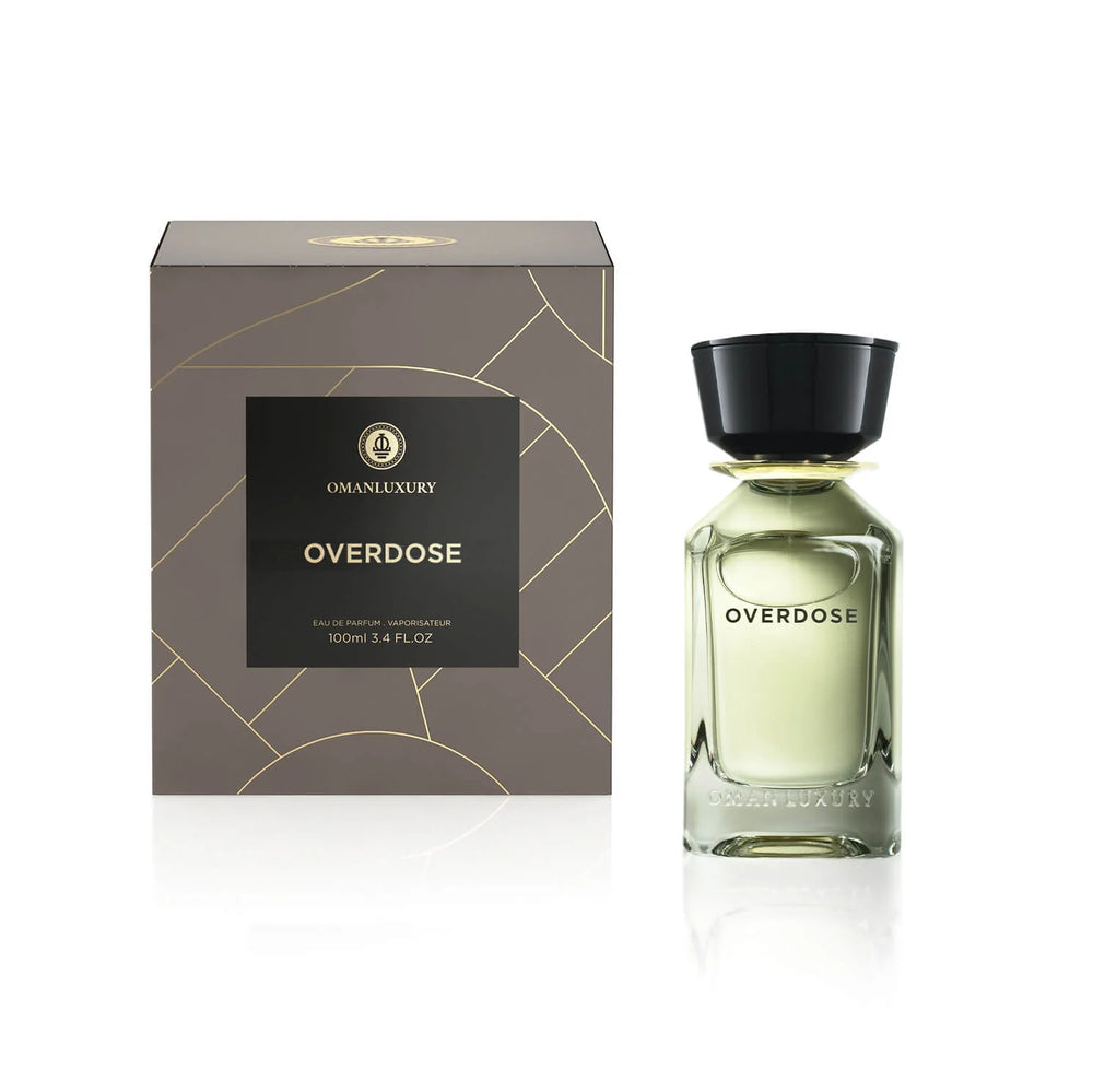 Oman Luxury Overdose Eau de Parfum Bottle & Box