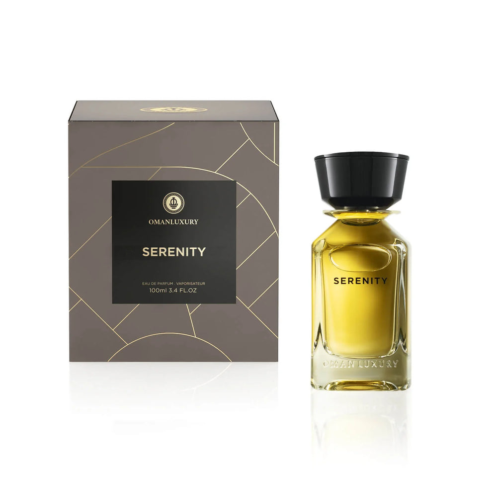 Oman Luxury Serenity Eau de Parfum Bottle & Box