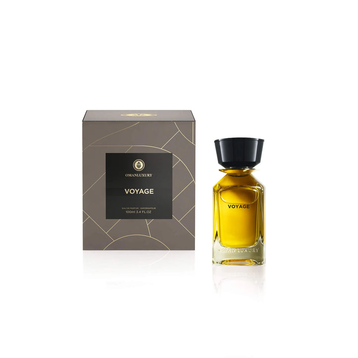 Oman Luxury Voyage Eau de Parfum Bottle And Box
