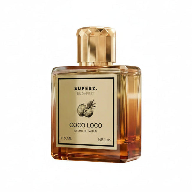 Superz. Coco Loco Extrait Bottle