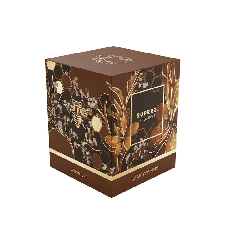 Superz. Memories Gold Extrait Box Side 1
