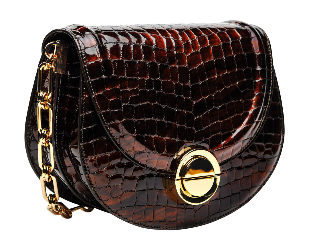 Borsa in Pelle Coccodrillo