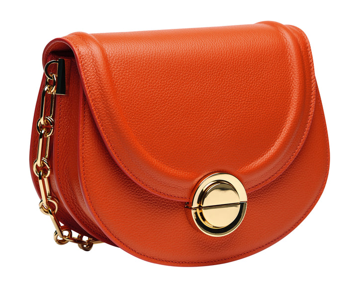 Borsa in Pelle Terracotta