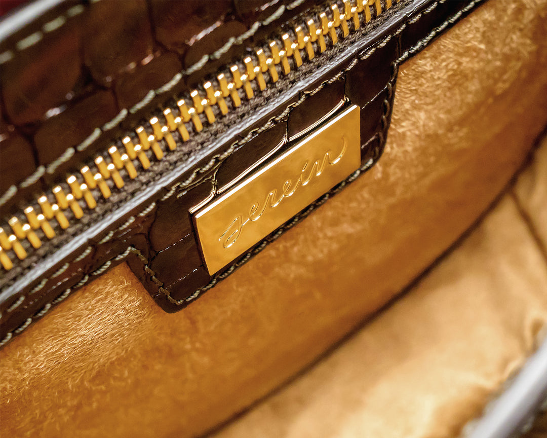 Borsa in Pelle Coccodrillo